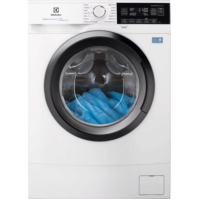 Electrolux SensiCare 600 EW6S327A lavatrice Caricamento frontale 7 kg 1200 Giri/min Bianco