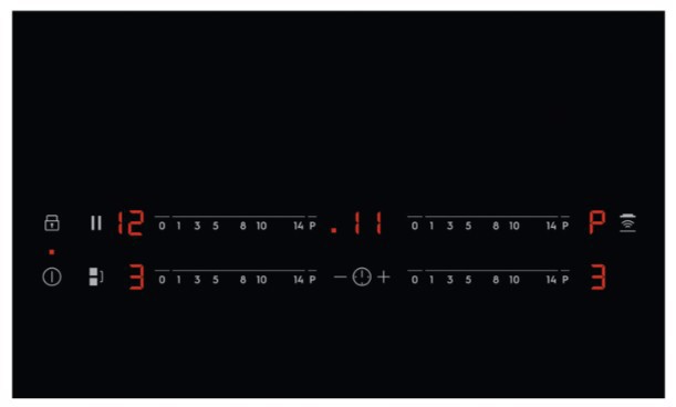 Electrolux Serie 600 LIL83441 piano cottura Nero Superficie piana 78 cm Piano cottura a induzione 4 Fornello(i)