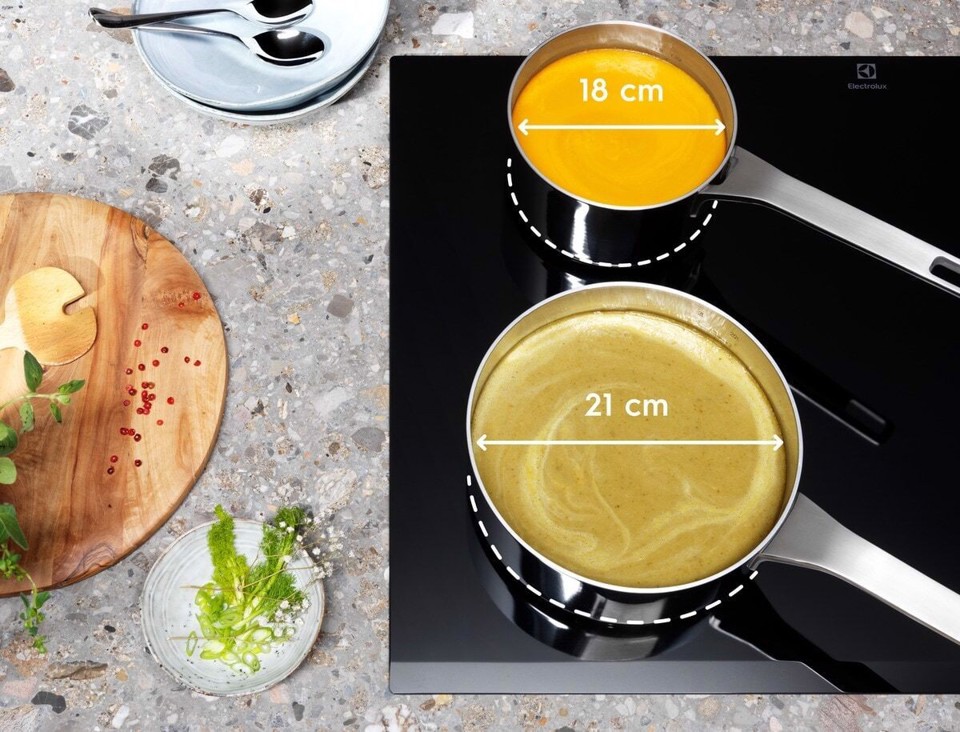 Electrolux Serie 600 PIANO INDUZIONE BRIDGE MATT 80 CM EIV83443CT MADE IN EUROPE