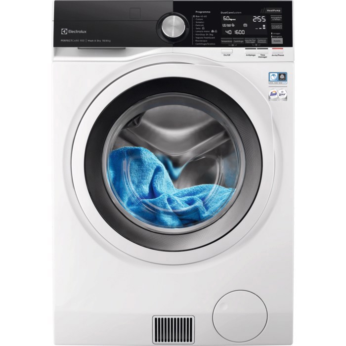 Electrolux Serie 900 EW9W216BW lavasciuga Libera installazione Caricamento frontale Bianco B