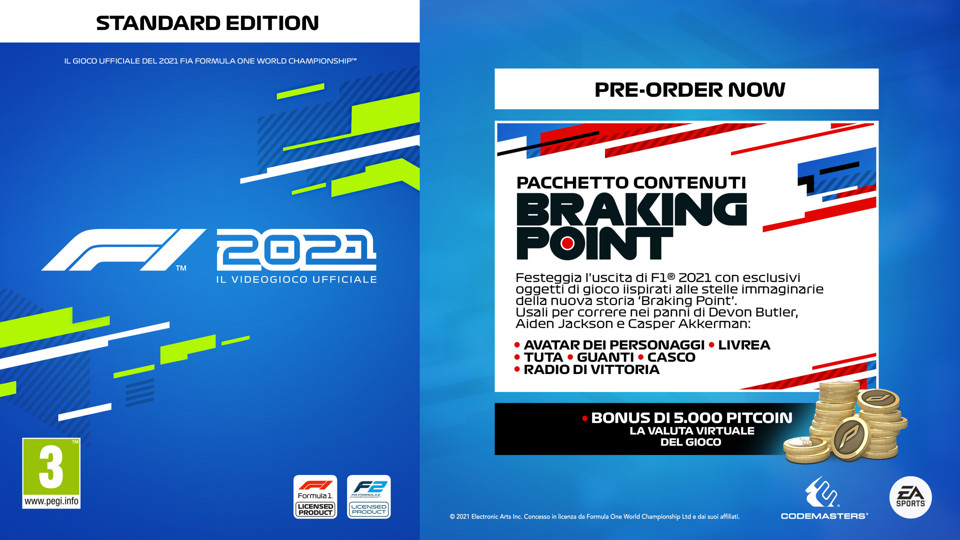 Electronic Arts F1 2021 Basic Inglese, ITA Xbox Series X