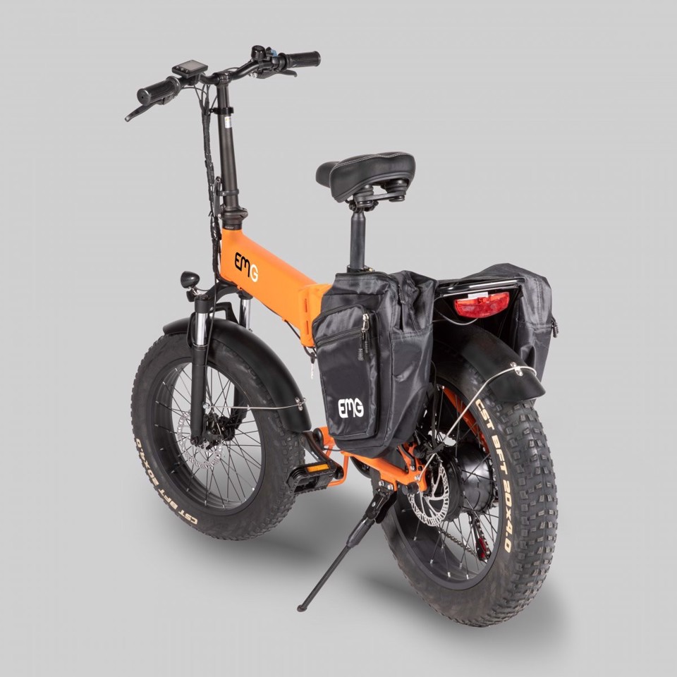 EMG BB-30 doppia Borsa nera per e-bike