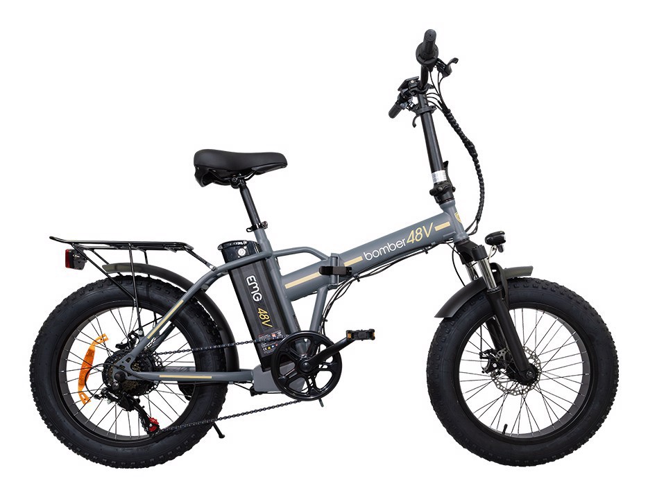 EMG Bomber 48V Grigio Acciaio 17 50,8 cm (20") 30 kg