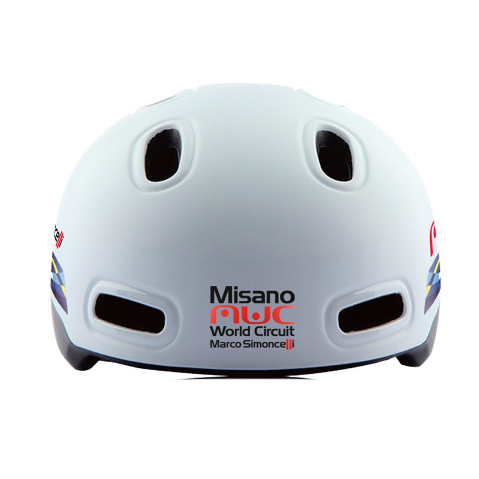 EMG Casco in co-branding con MWC powered by GIVI, omologato con luce led posteriore intermittente