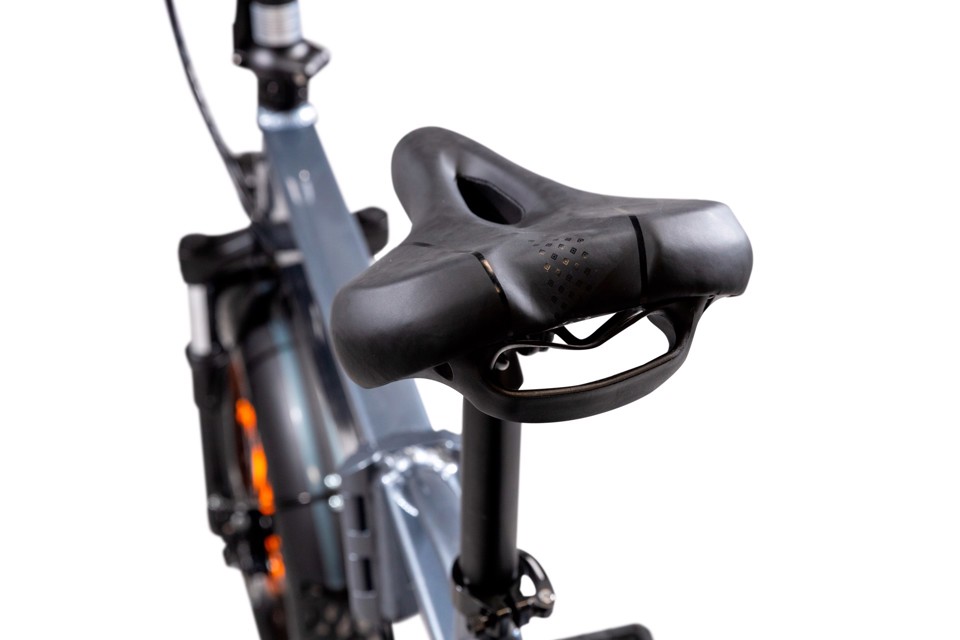 EMG  Bici Elettrica Fat Bike Bomber 250W con telaio 17" foldable, ruota 20", Freni a disco a/p, Cambio Shimano e batteria 10Ah