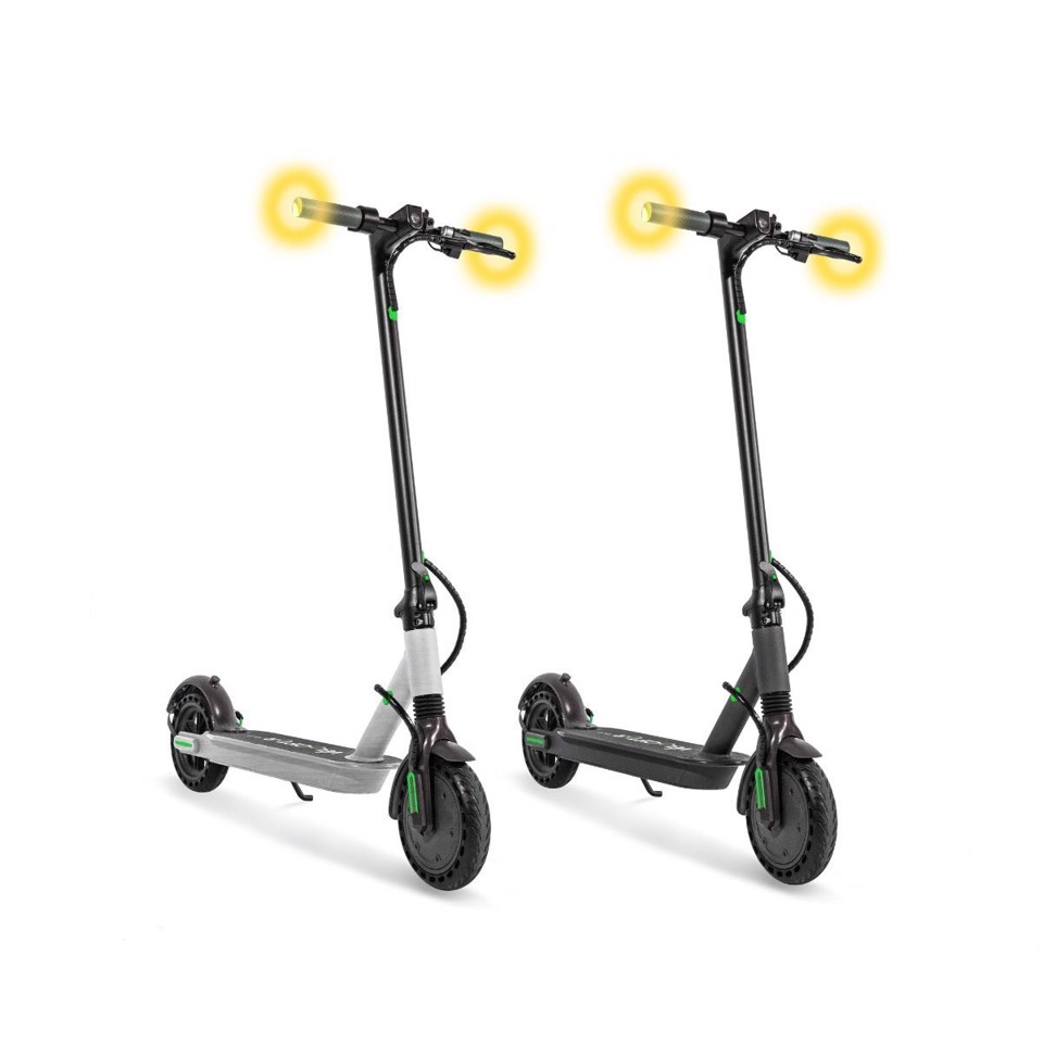 EMG Tech 2 - potenza motore 350W, ammortizzatore, doppio freno, batteria al lithio 36V 6Ah e frecce direzionali