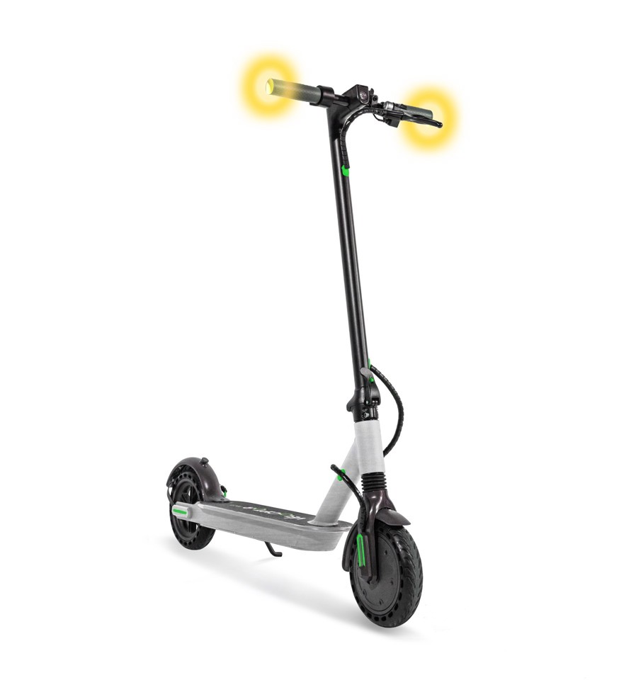 EMG Velociptor Tech 2 350W 8.5" Doppio freno e frecce direzionali Grigio ES90EW