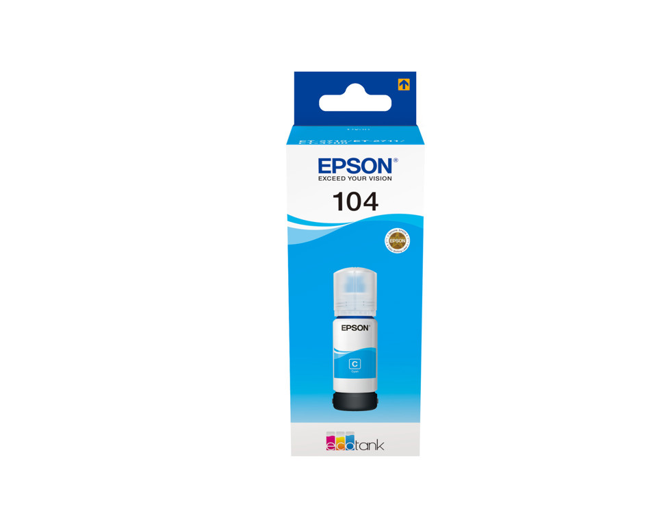Epson 104 EcoTank flacone inchiostro ciano