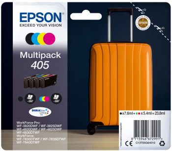 Epson 405 valigia Multipack cartuccia d'inchiostro 4 colori (BK/C/M/Y)