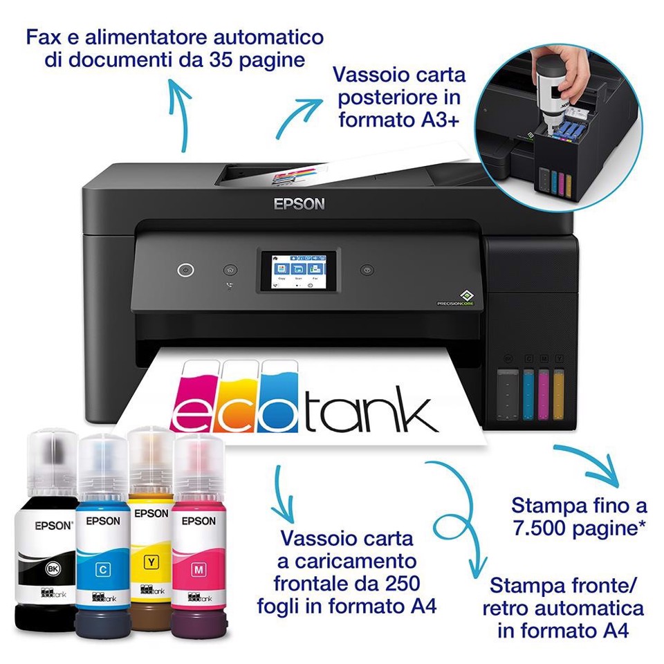 EcoTank ET-15000 stampante A3+ multifunzione serbatoio