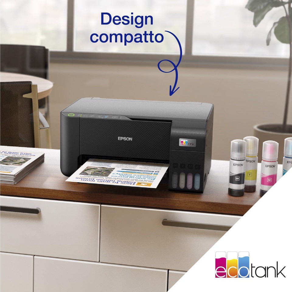 Epson EcoTank ET-2860 stampante multifunzione a serbatoio