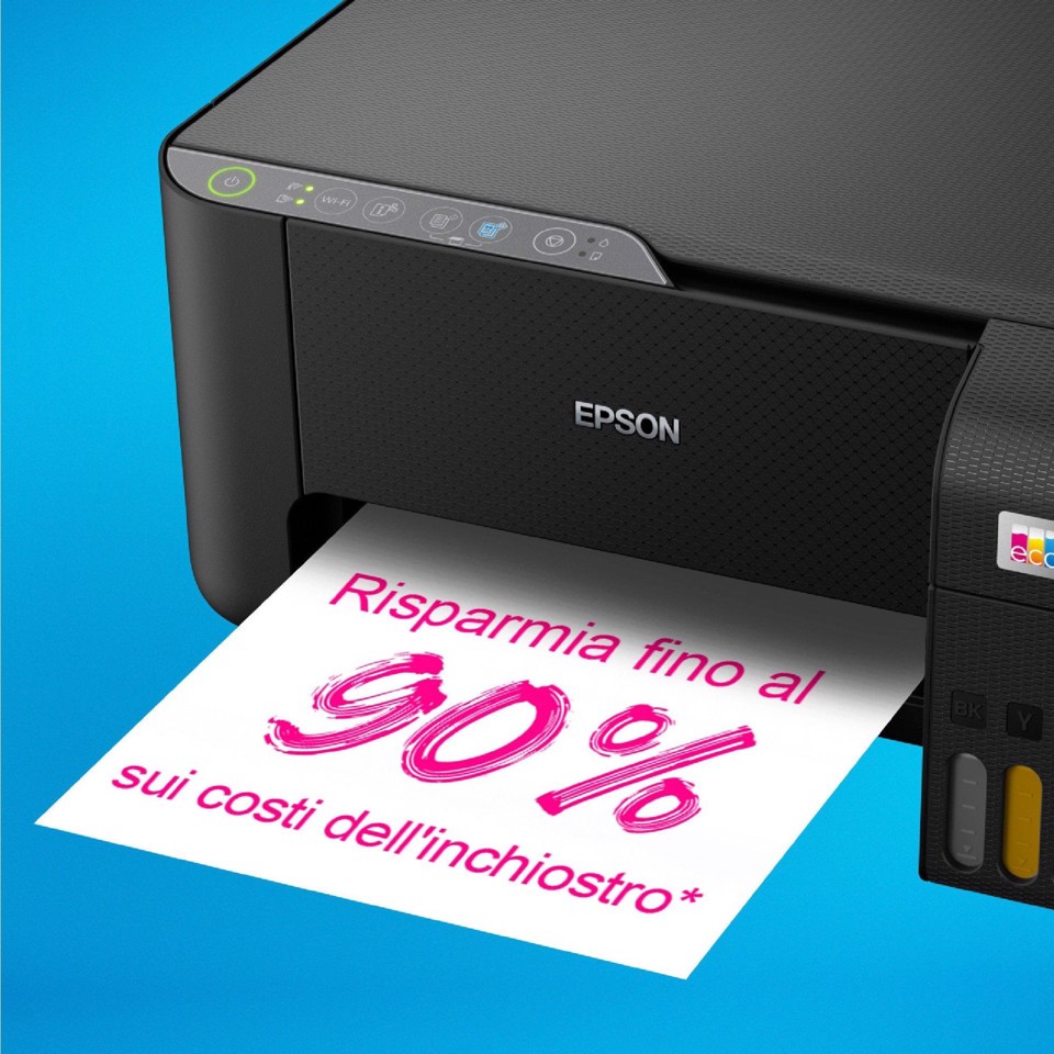Epson EcoTank ET-2860 stampante multifunzione a serbatoio