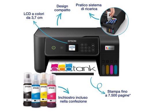 Epson EcoTank ET-2870 stampante multifunzione a serbatoio