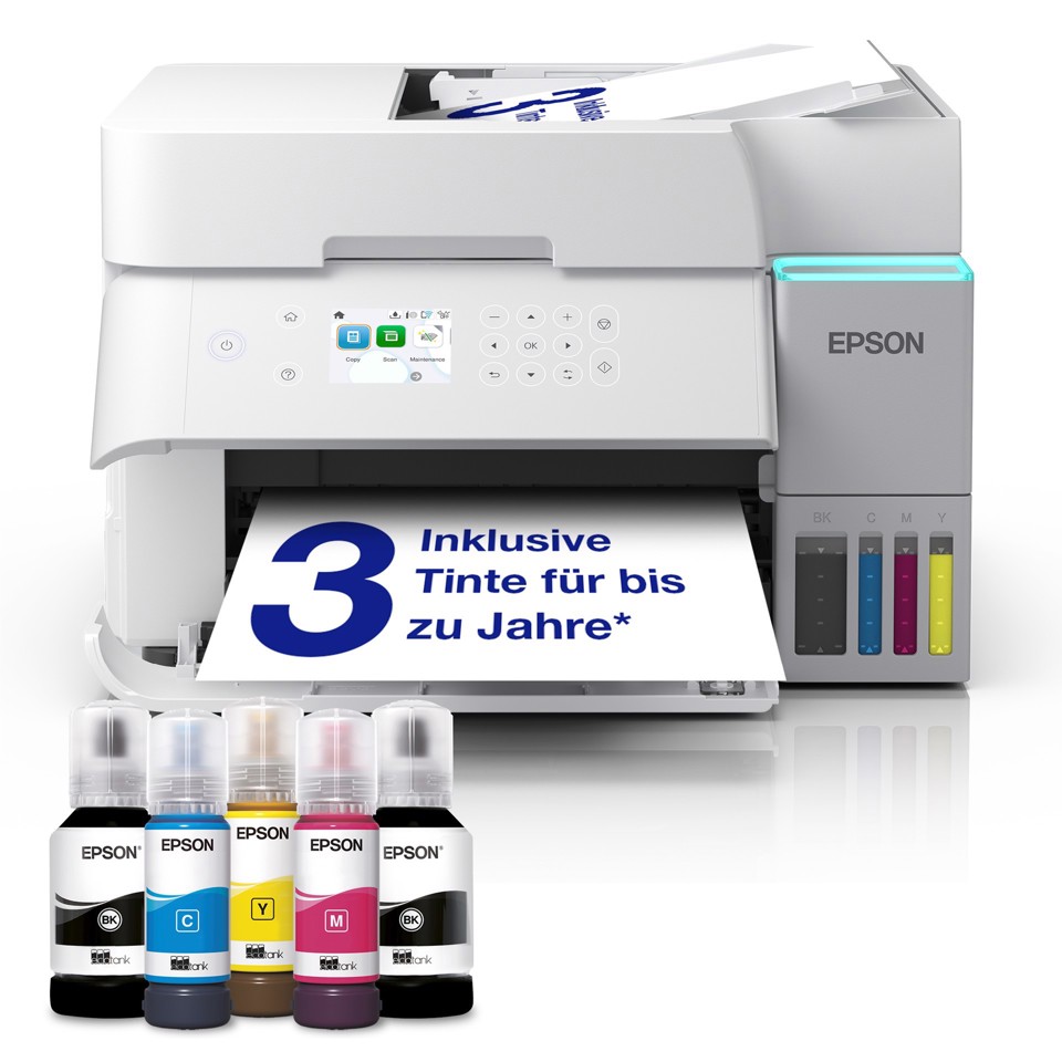 Epson EcoTank ET-3956 stampante multifunzione a serbatoio