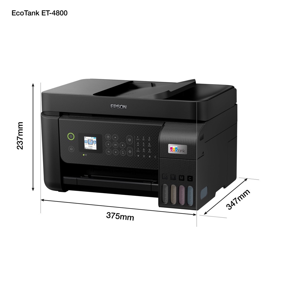 Epson EcoTank ET-4800 stampante multifunzione a serbatoio