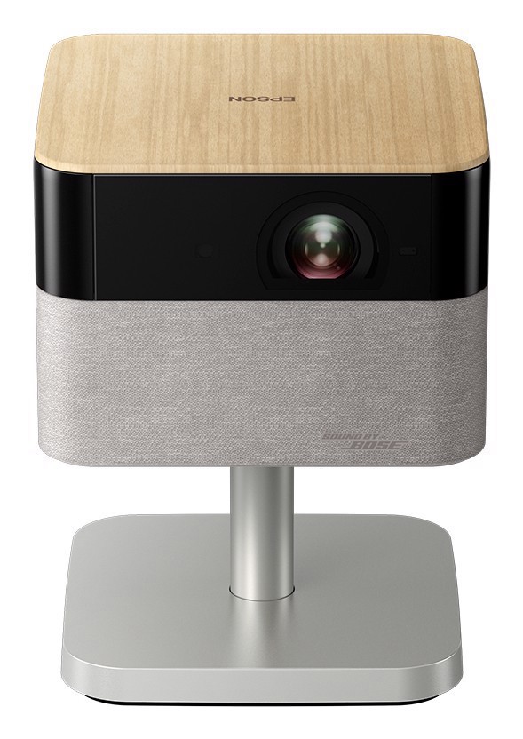 Epson EF-72 Proiettore a raggio standard 1000 ANSI lumen 3LCD 4K (4096x2400) Nero, Quercia, Argento