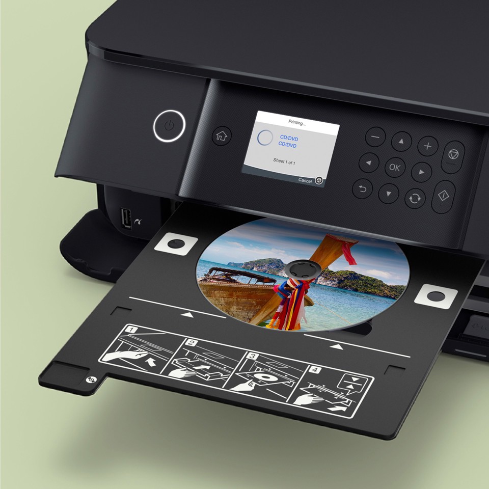 Epson Expression Premium XP-6100 stampante multifunzionale Wireless, Stampa, Scansiona, Copia, Stampa fotografie, Fronte/Retro, Display LCD da 6,1 cm, Stampa fino a 32 pag/min EX DEMO - Prodotto nuovo imballo aperto