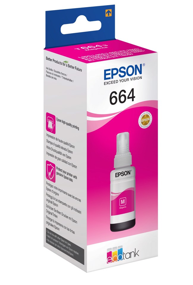 Epson Flacone di inchiostro Magenta 664 EcoTank