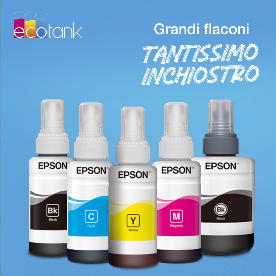 Epson Flacone di inchiostro Nero 664 EcoTank