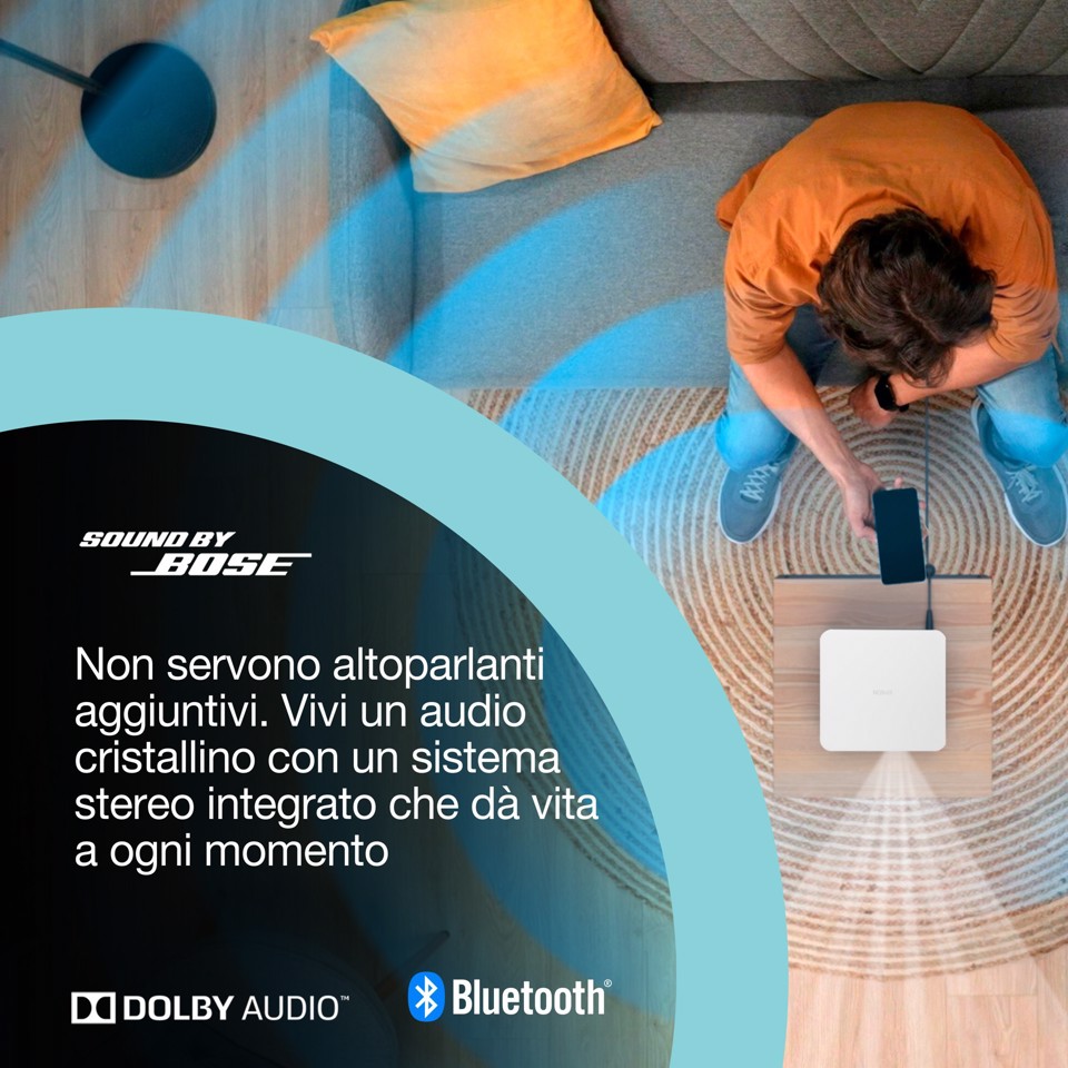 Epson Lifestudio Pop — EF-61W Bianco diamante