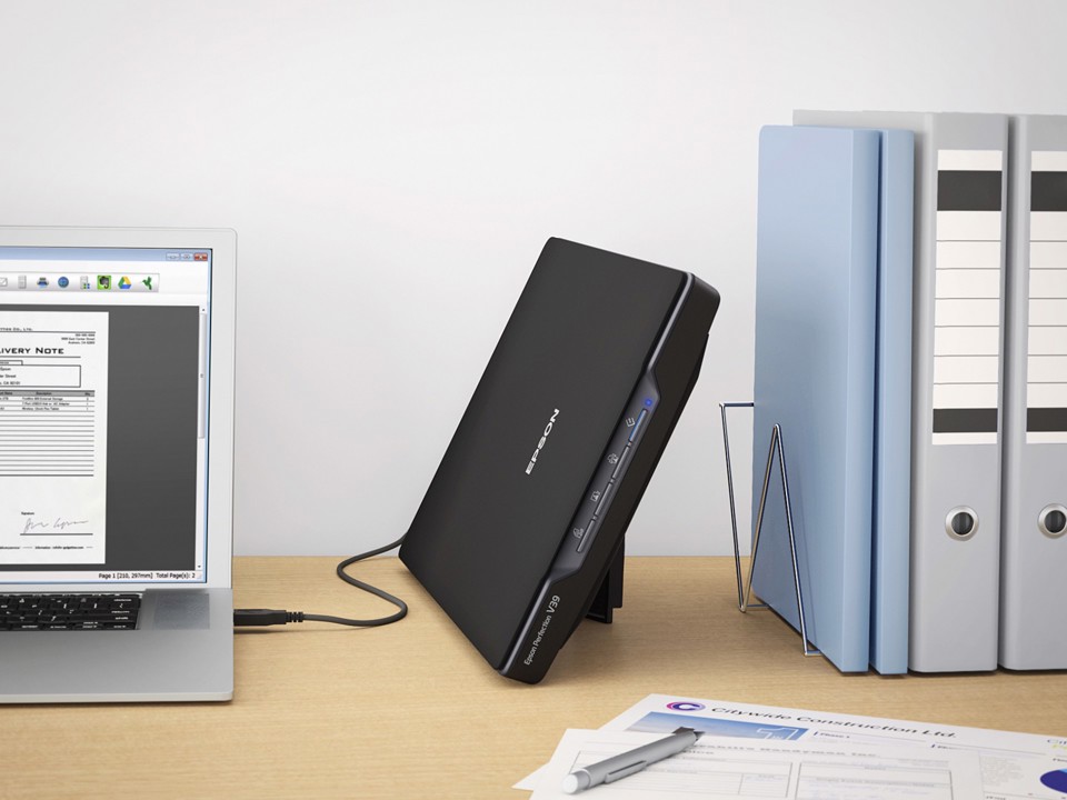 Epson Perfection V39 Scanner piano A4