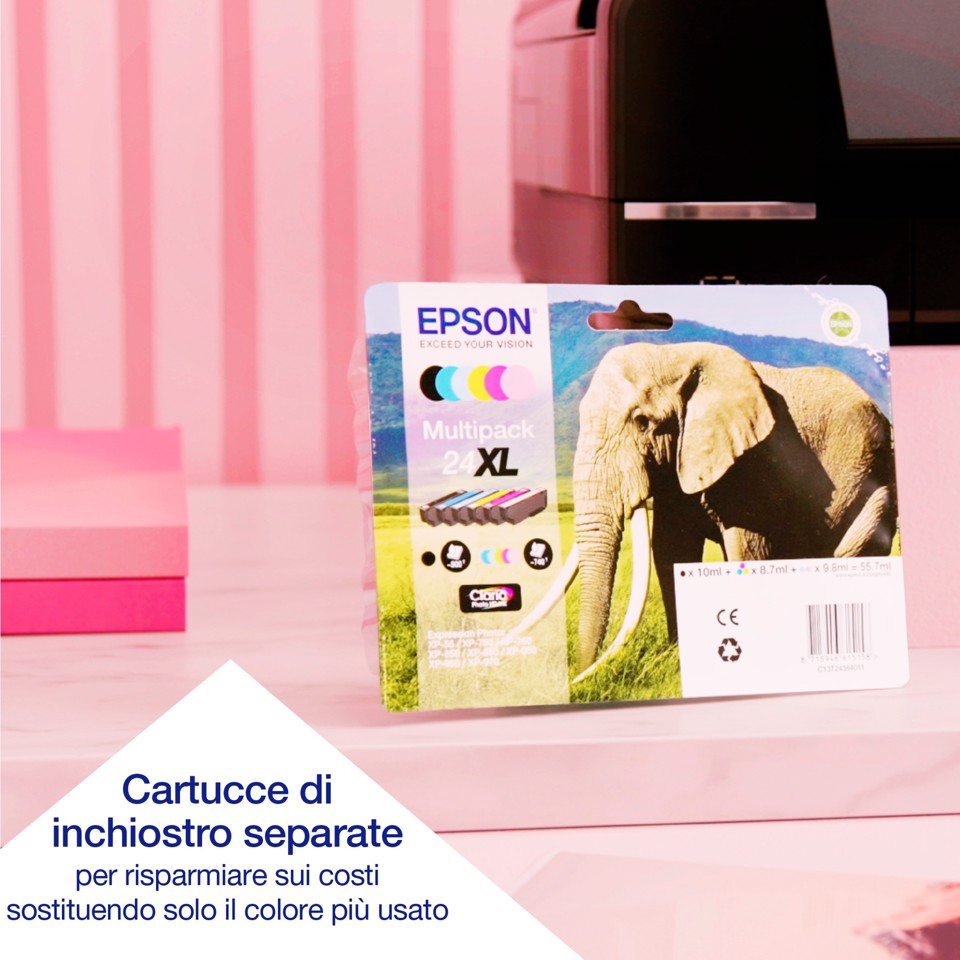 Epson Stampante inkjet wireless A4 Expression Photo XP-65