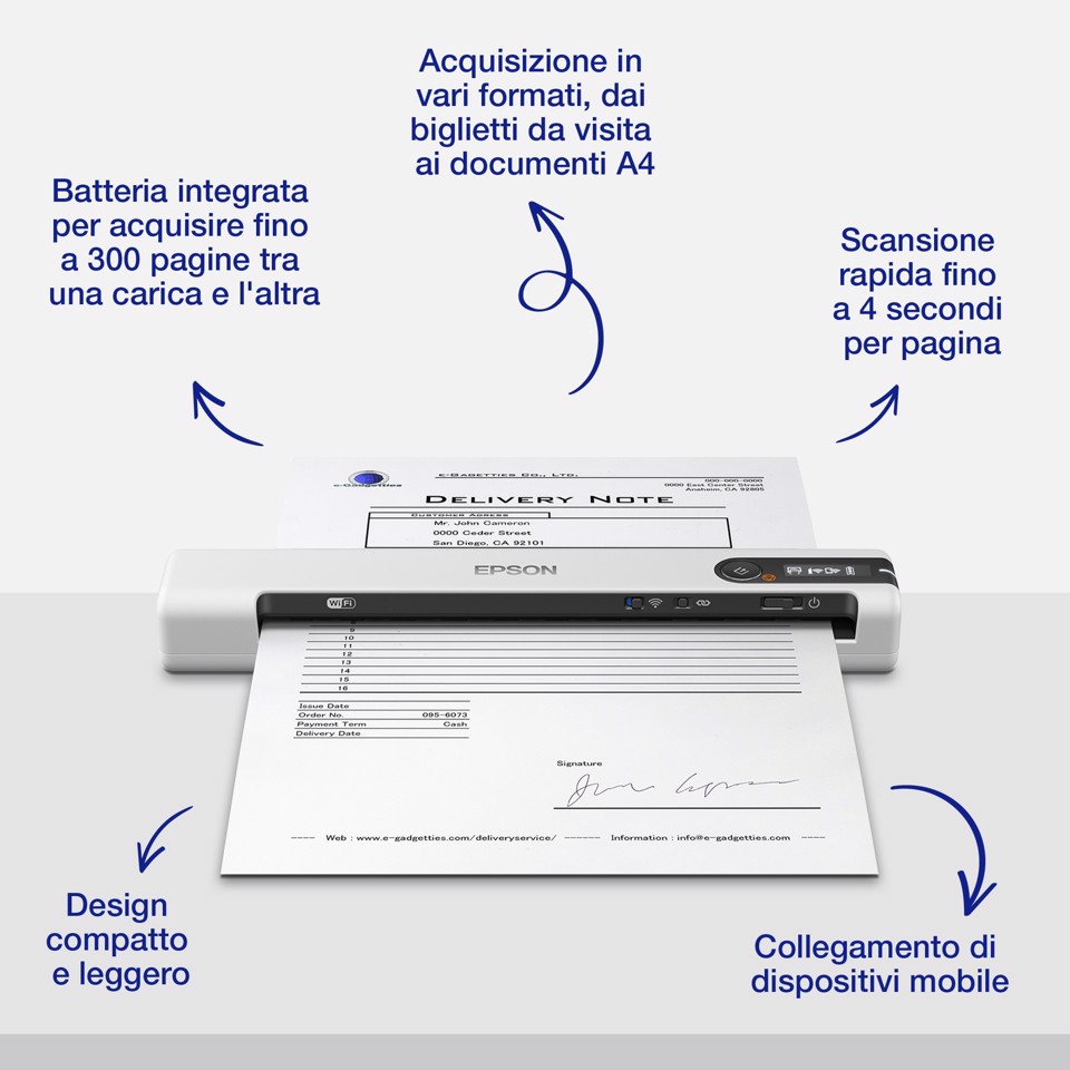 Epson WorkForce DS-80W
