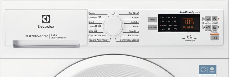EW6S526A PerfectCare 600 Time Manager
