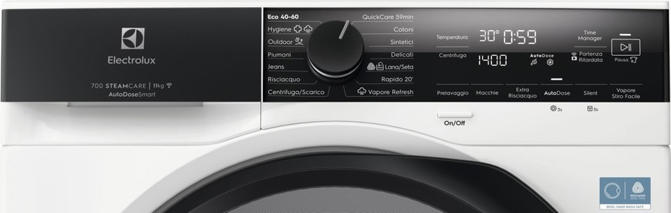 EW7F411QY Serie 700 SteamCare 11KG