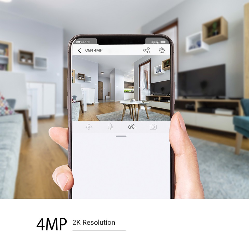 EZVIZ C6N 4MP Sferico Telecamera di sicurezza IP Interno 2560 x 1440 Pixel Scrivania