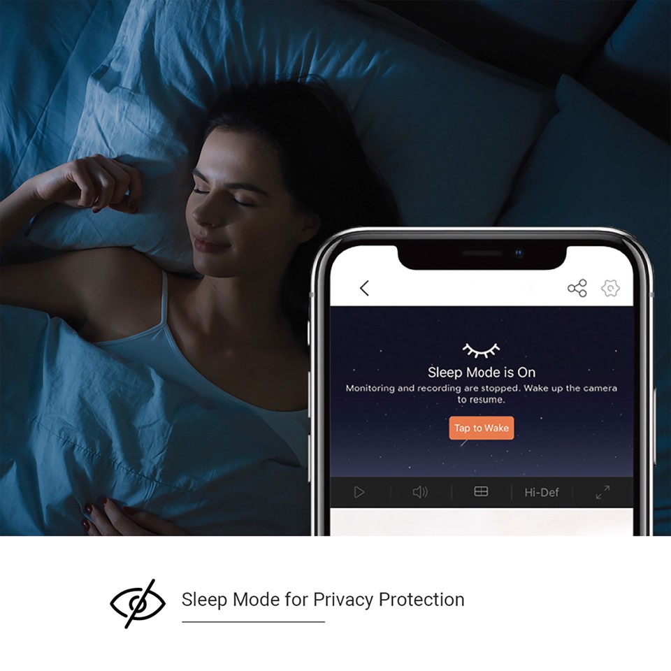 EZVIZ C6N 4MP Sferico Telecamera di sicurezza IP Interno 2560 x 1440 Pixel Scrivania