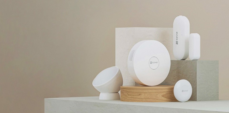 EZVIZ Home Sensor Kit kit di sicurezza domestica intelligente ZigBee/Wi-Fi