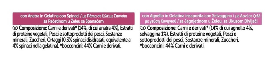 Felix 12480181 Sensations Jellies per gatto Adulto con Anatra e Agnello 4x85 g