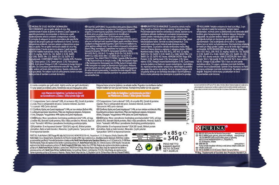 Felix 12480326 cibo umido per gatti 85 g