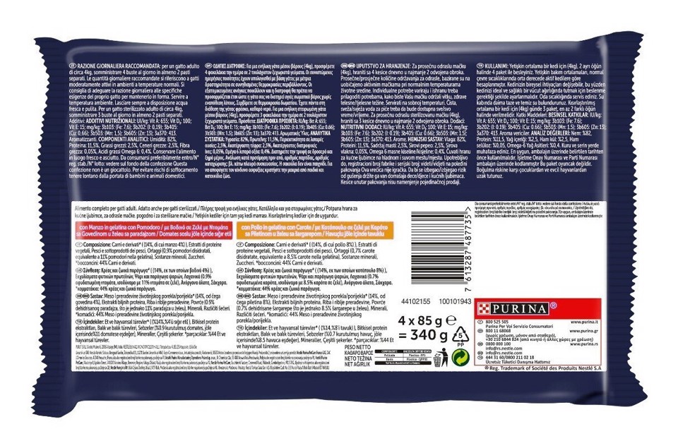 Felix 12480383 cibo umido per gatti 85 g