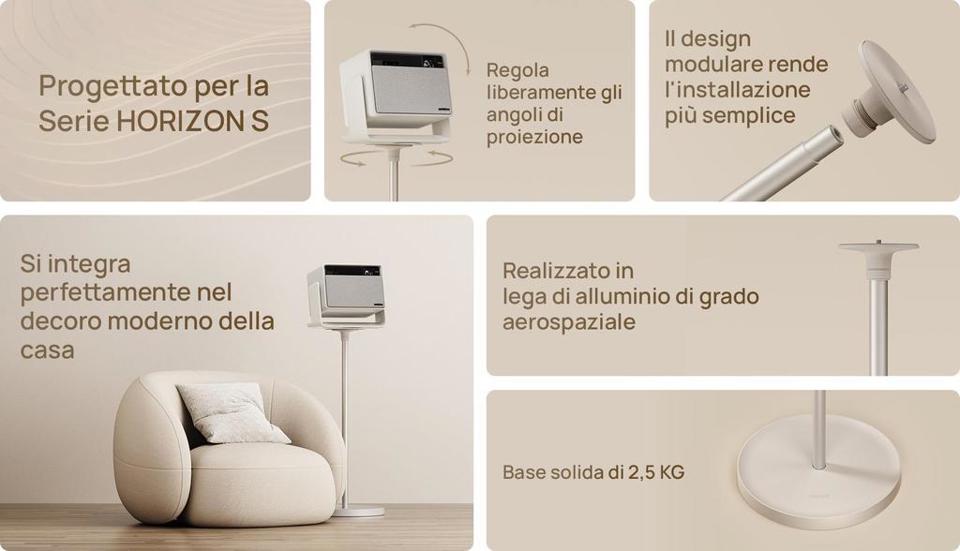 FLOOR STAND - SUPPORTO DA TERRA PER HORIZON S