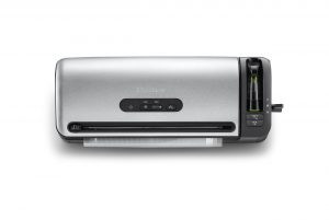 FoodSaver FFS017X macchina per sottovuoto Nero, Acciaio inossidabile