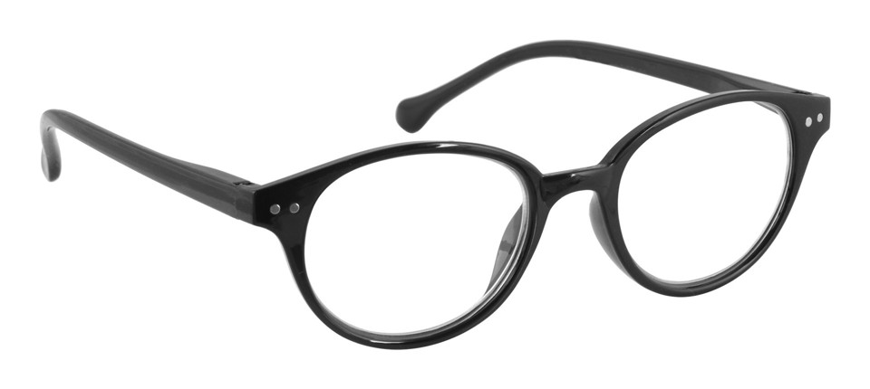 Foster Grant P140080120Z occhiali di moda Unisex Ovale Montatura piena Nero