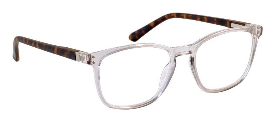 Foster Grant P159510130Z occhiali di moda Unisex Rettangolo Montatura piena Grigio