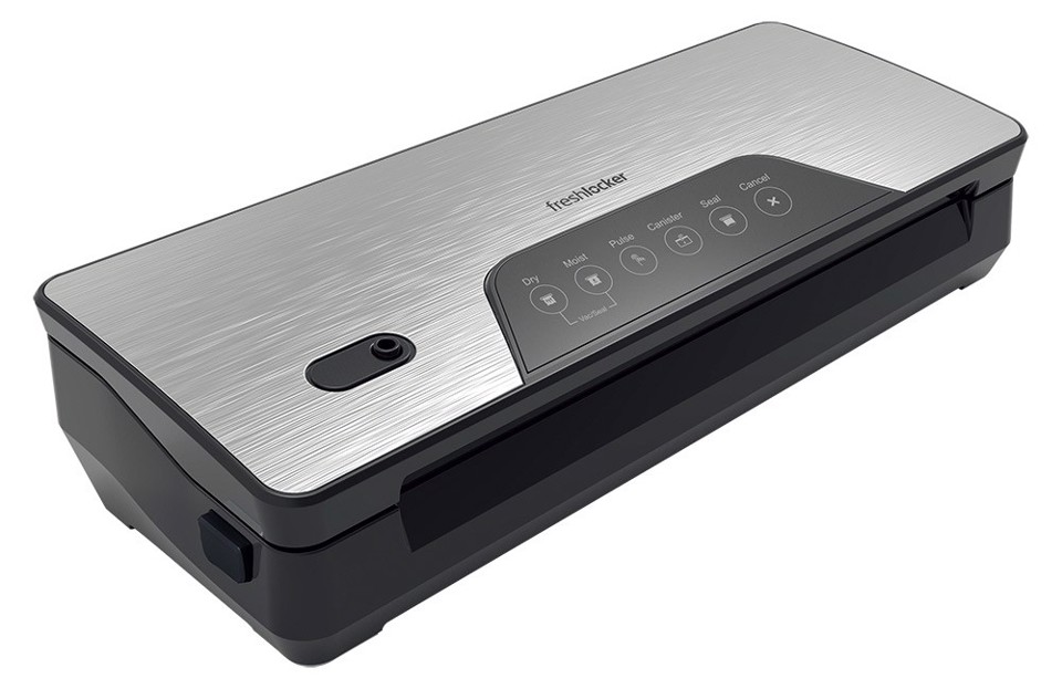 Freshlocker XDFL3550 macchina per sottovuoto 700 mbar Nero, Argento