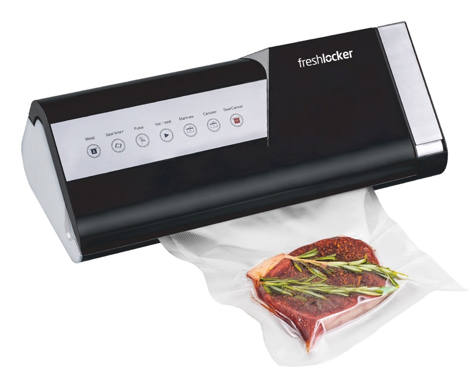 Freshlocker XDFL6100 macchina per sottovuoto 0,7 mbar Nero, Bianco