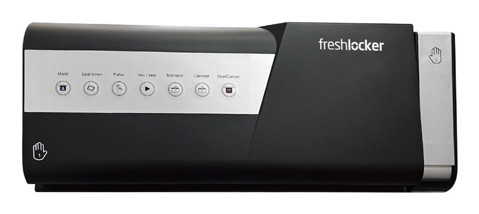 Freshlocker XDFL6100 macchina per sottovuoto 0,7 mbar Nero, Bianco