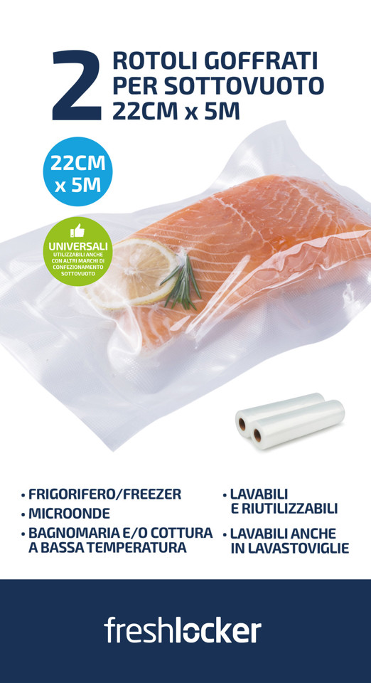 Freshlocker XDFLVR2205 accessorio per sottovuoto Rotolo per il sottovuoto