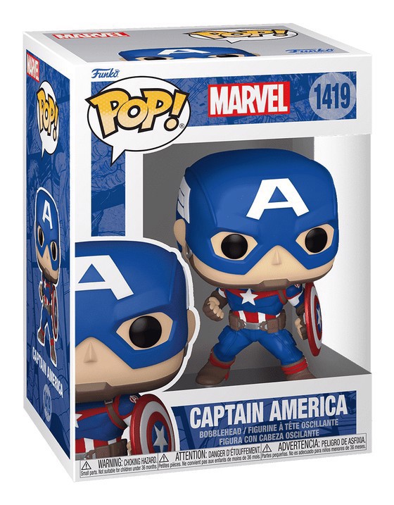 FUNKO POP 82497 Marvel Captain America
