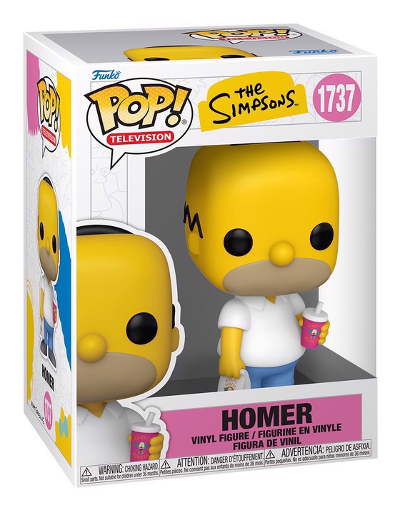 FUNKO POP 86406 Homer with Krusty Burger