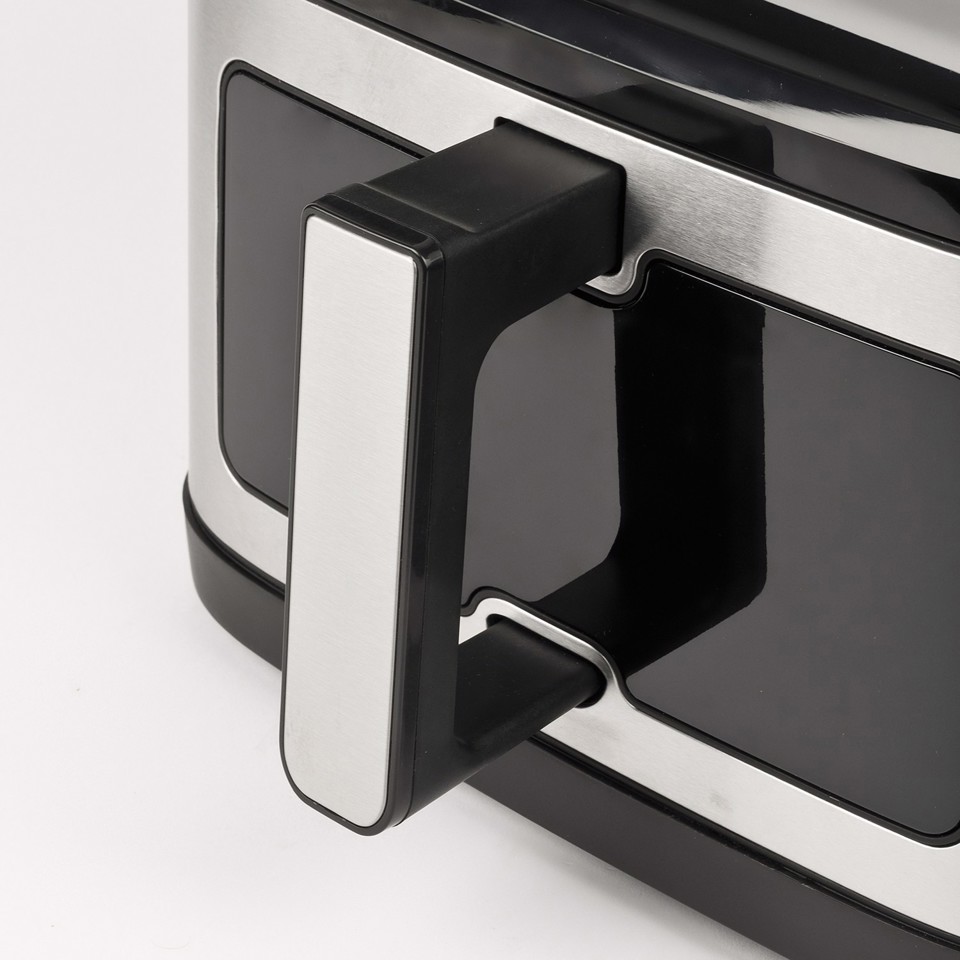 G3 Ferrari Friggisano 10 e Lode Singolo 10 L 2300 W Friggitrice ad aria calda Nero, Acciaio inox