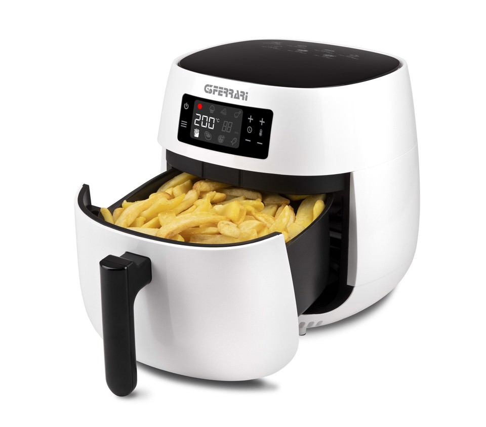 G3 Ferrari Friggisano Easy Singolo 4 L Indipendente 1400 W Friggitrice ad aria calda Bianco