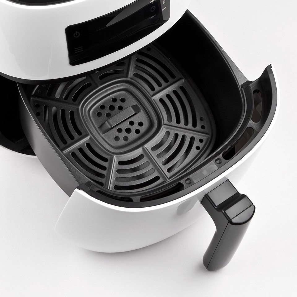 G3 Ferrari Friggisano Easy Singolo 4 L Indipendente 1400 W Friggitrice ad aria calda Bianco