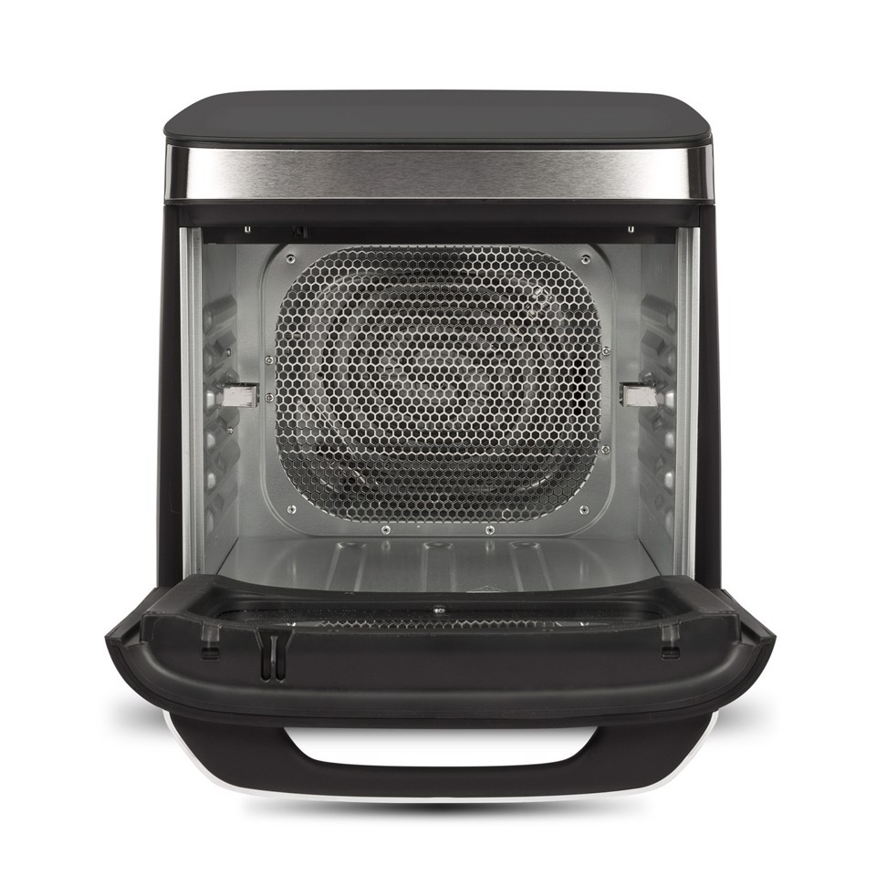 G3 Ferrari Friggisano LUX 13 Singolo 13 L Indipendente 1800 W Friggitrice ad aria calda Nero, Acciaio inox