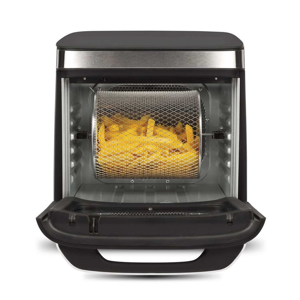 G3 Ferrari Friggisano LUX 13 Singolo 13 L Indipendente 1800 W Friggitrice ad aria calda Nero, Acciaio inox